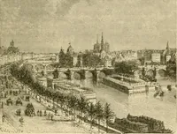 An illustration from The parks and gardens of Paris, considered in relation to the wants of other cities and of the public and private gardens; being notes on a study of Paris gardens (1878)