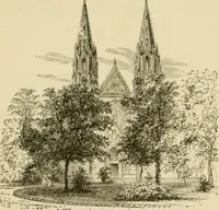 An illustration from The parks and gardens of Paris, considered in relation to the wants of other cities and of the public and private gardens; being notes on a study of Paris gardens (1878)