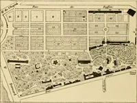 An illustration from The parks and gardens of Paris, considered in relation to the wants of other cities and of the public and private gardens; being notes on a study of Paris gardens (1878)