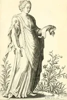 Picture 15 of 49 from Parnassvs cum imaginibus mvsarvm deorumq[ue] praesidum Hippocrenes : omnia depicta sunt, & distichis latinis illustrata (1601), leaf 42