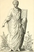 An illustration from Parnassvs cum imaginibus mvsarvm deorumq[ue] praesidum Hippocrenes : omnia depicta sunt, & distichis latinis illustrata (1601)