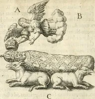 Picture 43 of 49 from Parnassvs cum imaginibus mvsarvm deorumq[ue] praesidum Hippocrenes : omnia depicta sunt, & distichis latinis illustrata (1601), leaf 81