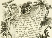 An illustration from Pars I. des berühmten italiänische[n] Ritters Caesaris Ripae, allerley Künsten und Wissenschafften dienlicher Sinnbildern und Gedancken : welchen jedesmahlen eine hierzu taugliche Historia oder Gleichnis beÿgefüget (1758)