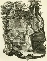 An illustration from Pars I. des berühmten italiänische[n] Ritters Caesaris Ripae, allerley Künsten und Wissenschafften dienlicher Sinnbildern und Gedancken : welchen jedesmahlen eine hierzu taugliche Historia oder Gleichnis beÿgefüget (1758)