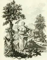 An illustration from Pars I. des berühmten italiänische[n] Ritters Caesaris Ripae, allerley Künsten und Wissenschafften dienlicher Sinnbildern und Gedancken : welchen jedesmahlen eine hierzu taugliche Historia oder Gleichnis beÿgefüget (1758)