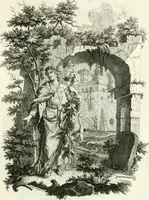 An illustration from Pars I. des berühmten italiänische[n] Ritters Caesaris Ripae, allerley Künsten und Wissenschafften dienlicher Sinnbildern und Gedancken : welchen jedesmahlen eine hierzu taugliche Historia oder Gleichnis beÿgefüget (1758)