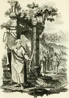 An illustration from Pars I. des berühmten italiänische[n] Ritters Caesaris Ripae, allerley Künsten und Wissenschafften dienlicher Sinnbildern und Gedancken : welchen jedesmahlen eine hierzu taugliche Historia oder Gleichnis beÿgefüget (1758)