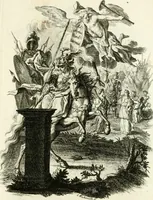 An illustration from Pars I. des berühmten italiänische[n] Ritters Caesaris Ripae, allerley Künsten und Wissenschafften dienlicher Sinnbildern und Gedancken : welchen jedesmahlen eine hierzu taugliche Historia oder Gleichnis beÿgefüget (1758)