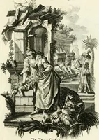 An illustration from Pars I. des berühmten italiänische[n] Ritters Caesaris Ripae, allerley Künsten und Wissenschafften dienlicher Sinnbildern und Gedancken : welchen jedesmahlen eine hierzu taugliche Historia oder Gleichnis beÿgefüget (1758)