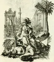 Picture 82 of 208 from Pars I. des berühmten italiänische[n] Ritters Caesaris Ripae, allerley Künsten und Wissenschafften dienlicher Sinnbildern und Gedancken : welchen jedesmahlen eine hierzu taugliche Historia oder Gleichnis beÿgefüget (1758), leaf 172