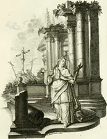 Picture 93 of 208 from Pars I. des berühmten italiänische[n] Ritters Caesaris Ripae, allerley Künsten und Wissenschafften dienlicher Sinnbildern und Gedancken : welchen jedesmahlen eine hierzu taugliche Historia oder Gleichnis beÿgefüget (1758), leaf 196