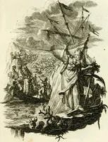 An illustration from Pars I. des berühmten italiänische[n] Ritters Caesaris Ripae, allerley Künsten und Wissenschafften dienlicher Sinnbildern und Gedancken : welchen jedesmahlen eine hierzu taugliche Historia oder Gleichnis beÿgefüget (1758)