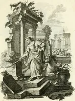 An illustration from Pars I. des berühmten italiänische[n] Ritters Caesaris Ripae, allerley Künsten und Wissenschafften dienlicher Sinnbildern und Gedancken : welchen jedesmahlen eine hierzu taugliche Historia oder Gleichnis beÿgefüget (1758)