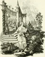 Picture 101 of 208 from Pars I. des berühmten italiänische[n] Ritters Caesaris Ripae, allerley Künsten und Wissenschafften dienlicher Sinnbildern und Gedancken : welchen jedesmahlen eine hierzu taugliche Historia oder Gleichnis beÿgefüget (1758), leaf 212