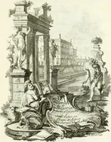 An illustration from Pars I. des berühmten italiänische[n] Ritters Caesaris Ripae, allerley Künsten und Wissenschafften dienlicher Sinnbildern und Gedancken : welchen jedesmahlen eine hierzu taugliche Historia oder Gleichnis beÿgefüget (1758)