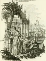 An illustration from Pars I. des berühmten italiänische[n] Ritters Caesaris Ripae, allerley Künsten und Wissenschafften dienlicher Sinnbildern und Gedancken : welchen jedesmahlen eine hierzu taugliche Historia oder Gleichnis beÿgefüget (1758)