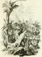 An illustration from Pars I. des berühmten italiänische[n] Ritters Caesaris Ripae, allerley Künsten und Wissenschafften dienlicher Sinnbildern und Gedancken : welchen jedesmahlen eine hierzu taugliche Historia oder Gleichnis beÿgefüget (1758)
