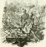 Picture 110 of 208 from Pars I. des berühmten italiänische[n] Ritters Caesaris Ripae, allerley Künsten und Wissenschafften dienlicher Sinnbildern und Gedancken : welchen jedesmahlen eine hierzu taugliche Historia oder Gleichnis beÿgefüget (1758), leaf 236