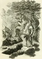 An illustration from Pars I. des berühmten italiänische[n] Ritters Caesaris Ripae, allerley Künsten und Wissenschafften dienlicher Sinnbildern und Gedancken : welchen jedesmahlen eine hierzu taugliche Historia oder Gleichnis beÿgefüget (1758)