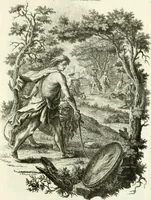 An illustration from Pars I. des berühmten italiänische[n] Ritters Caesaris Ripae, allerley Künsten und Wissenschafften dienlicher Sinnbildern und Gedancken : welchen jedesmahlen eine hierzu taugliche Historia oder Gleichnis beÿgefüget (1758)