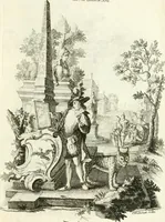 Picture 115 of 208 from Pars I. des berühmten italiänische[n] Ritters Caesaris Ripae, allerley Künsten und Wissenschafften dienlicher Sinnbildern und Gedancken : welchen jedesmahlen eine hierzu taugliche Historia oder Gleichnis beÿgefüget (1758), leaf 246