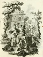 Picture 117 of 208 from Pars I. des berühmten italiänische[n] Ritters Caesaris Ripae, allerley Künsten und Wissenschafften dienlicher Sinnbildern und Gedancken : welchen jedesmahlen eine hierzu taugliche Historia oder Gleichnis beÿgefüget (1758), leaf 250