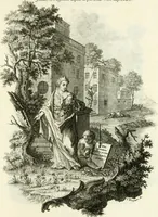 An illustration from Pars I. des berühmten italiänische[n] Ritters Caesaris Ripae, allerley Künsten und Wissenschafften dienlicher Sinnbildern und Gedancken : welchen jedesmahlen eine hierzu taugliche Historia oder Gleichnis beÿgefüget (1758)