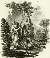 An illustration from Pars I. des berühmten italiänische[n] Ritters Caesaris Ripae, allerley Künsten und Wissenschafften dienlicher Sinnbildern und Gedancken : welchen jedesmahlen eine hierzu taugliche Historia oder Gleichnis beÿgefüget (1758)