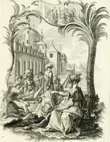 An illustration from Pars I. des berühmten italiänische[n] Ritters Caesaris Ripae, allerley Künsten und Wissenschafften dienlicher Sinnbildern und Gedancken : welchen jedesmahlen eine hierzu taugliche Historia oder Gleichnis beÿgefüget (1758)