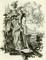 An illustration from Pars I. des berühmten italiänische[n] Ritters Caesaris Ripae, allerley Künsten und Wissenschafften dienlicher Sinnbildern und Gedancken : welchen jedesmahlen eine hierzu taugliche Historia oder Gleichnis beÿgefüget (1758)