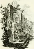 Picture 137 of 208 from Pars I. des berühmten italiänische[n] Ritters Caesaris Ripae, allerley Künsten und Wissenschafften dienlicher Sinnbildern und Gedancken : welchen jedesmahlen eine hierzu taugliche Historia oder Gleichnis beÿgefüget (1758), leaf 292