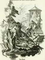 Picture 140 of 208 from Pars I. des berühmten italiänische[n] Ritters Caesaris Ripae, allerley Künsten und Wissenschafften dienlicher Sinnbildern und Gedancken : welchen jedesmahlen eine hierzu taugliche Historia oder Gleichnis beÿgefüget (1758), leaf 298