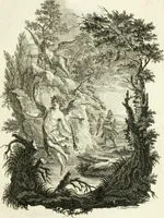 An illustration from Pars I. des berühmten italiänische[n] Ritters Caesaris Ripae, allerley Künsten und Wissenschafften dienlicher Sinnbildern und Gedancken : welchen jedesmahlen eine hierzu taugliche Historia oder Gleichnis beÿgefüget (1758)