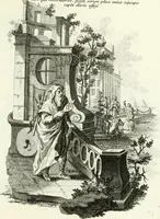 Picture 152 of 208 from Pars I. des berühmten italiänische[n] Ritters Caesaris Ripae, allerley Künsten und Wissenschafften dienlicher Sinnbildern und Gedancken : welchen jedesmahlen eine hierzu taugliche Historia oder Gleichnis beÿgefüget (1758), leaf 324