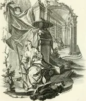 An illustration from Pars I. des berühmten italiänische[n] Ritters Caesaris Ripae, allerley Künsten und Wissenschafften dienlicher Sinnbildern und Gedancken : welchen jedesmahlen eine hierzu taugliche Historia oder Gleichnis beÿgefüget (1758)