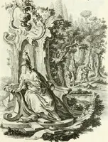 Picture 192 of 208 from Pars I. des berühmten italiänische[n] Ritters Caesaris Ripae, allerley Künsten und Wissenschafften dienlicher Sinnbildern und Gedancken : welchen jedesmahlen eine hierzu taugliche Historia oder Gleichnis beÿgefüget (1758), leaf 406