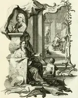 An illustration from Pars I. des berühmten italiänische[n] Ritters Caesaris Ripae, allerley Künsten und Wissenschafften dienlicher Sinnbildern und Gedancken : welchen jedesmahlen eine hierzu taugliche Historia oder Gleichnis beÿgefüget (1758)