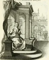 An illustration from Pars I. des berühmten italiänische[n] Ritters Caesaris Ripae, allerley Künsten und Wissenschafften dienlicher Sinnbildern und Gedancken : welchen jedesmahlen eine hierzu taugliche Historia oder Gleichnis beÿgefüget (1758)