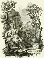 Picture 26 of 208 from Pars I. des berühmten italiänische[n] Ritters Caesaris Ripae, allerley Künsten und Wissenschafften dienlicher Sinnbildern und Gedancken : welchen jedesmahlen eine hierzu taugliche Historia oder Gleichnis beÿgefüget (1758), leaf 56