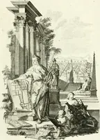 Picture 27 of 208 from Pars I. des berühmten italiänische[n] Ritters Caesaris Ripae, allerley Künsten und Wissenschafften dienlicher Sinnbildern und Gedancken : welchen jedesmahlen eine hierzu taugliche Historia oder Gleichnis beÿgefüget (1758), leaf 58