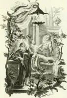 An illustration from Pars I. des berühmten italiänische[n] Ritters Caesaris Ripae, allerley Künsten und Wissenschafften dienlicher Sinnbildern und Gedancken : welchen jedesmahlen eine hierzu taugliche Historia oder Gleichnis beÿgefüget (1758)