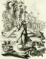 Picture 32 of 208 from Pars I. des berühmten italiänische[n] Ritters Caesaris Ripae, allerley Künsten und Wissenschafften dienlicher Sinnbildern und Gedancken : welchen jedesmahlen eine hierzu taugliche Historia oder Gleichnis beÿgefüget (1758), leaf 68