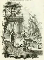 Picture 44 of 208 from Pars I. des berühmten italiänische[n] Ritters Caesaris Ripae, allerley Künsten und Wissenschafften dienlicher Sinnbildern und Gedancken : welchen jedesmahlen eine hierzu taugliche Historia oder Gleichnis beÿgefüget (1758), leaf 94