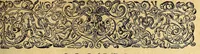 An illustration from Pars quarta Indiae Orientalis: qua primum varij generis animalia, fructus, arbores: item, aromata seu species & materialia: similiter & margarita seu vniones, ac gemmarum species pleraeq[ue]; sicut in India tum effodiantur, tum generentur; quo itidem in censu, pretio & appellatione sint, accuratè describuntur. : Per Ioannem Hugonem Lintschotanum, & nonnullos alios. Descriptioni huic adiectae nonnullibi sunt annotationes clariss. Dn. Bernhardi Paludani Doct. apud Enckhusanos Medici, apprimè vtiles & eruditae. Secundo: nouissima Hollandorum in Indiam Orientalem nauigatio, ad veris anni 1598. introitum suscepta, & quatuor exinde reducibus nauibus mense Iulio An. 1599. confecta, exponitur. (1601)