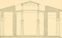 An illustration from The Parthenon; an essay on the mode by which light was introduced into Greek and Roman temples (1883)