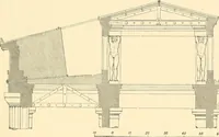 An illustration from The Parthenon; an essay on the mode by which light was introduced into Greek and Roman temples (1883)