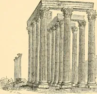 An illustration from The Parthenon; an essay on the mode by which light was introduced into Greek and Roman temples (1883)