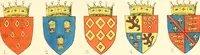Picture 14 of 43 from The particular description of England. 1588. With views of some of the chief towns and armorial bearings of nobles and bishops (1879), leaf 116