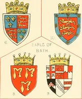 Picture 22 of 43 from The particular description of England. 1588. With views of some of the chief towns and armorial bearings of nobles and bishops (1879), leaf 124