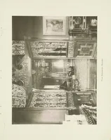 An illustration from Particulars and conditions of sale of the noble leasehold mansion, No. 49, Prince's Gate, S.W., overlooking the whole of Prince's Gardens, and within a stone's-throw of Hyde Park one of the most sumptuous and interesting properties in London with excellent spacious stabling near (1892)